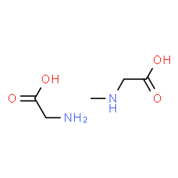 ChemSpider 2D Image | N-Methylglycine - glycine (1:1) | C5H12N2O4