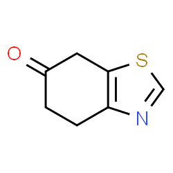 ChemSpider 2D Image | 4,7-Dihydro-1,3-benzothiazol-6(5H)-one | C7H7NOS