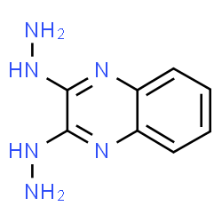 ChemSpider 2D Image | 2,3-Dihydrazinoquinoxaline | C8H10N6