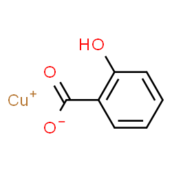 ChemSpider 2D Image | copper salicylate | C7H5CuO3