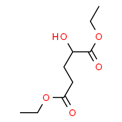 ChemSpider 2D Image | Diethyl 2-hydroxypentanedioate | C9H16O5