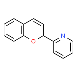 ChemSpider 2D Image | 2-(2H-Chromen-2-yl)pyridine | C14H11NO