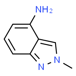 ChemSpider 2D Image | 2-Methyl-2H-indazol-4-amine | C8H9N3