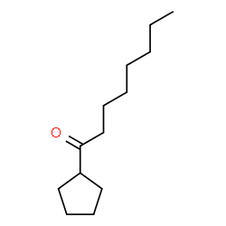 ChemSpider 2D Image | 1-Cyclopentyl-1-octanone | C13H24O