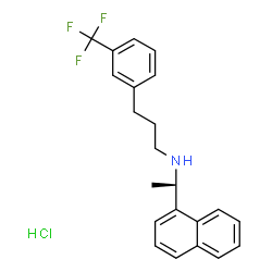 ChemSpider 2D Image | Sensipar | C22H23ClF3N