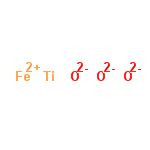 InChI=1/Fe.3O.Ti/q+2;3*-2;+4