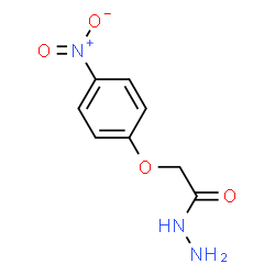 ChemSpider 2D Image | 2-(4-Nitrophenoxy)acetohydrazide | C8H9N3O4