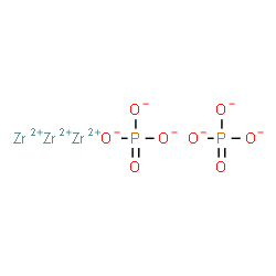 ChemSpider 2D Image | zirconium phosphate | O8P2Zr3