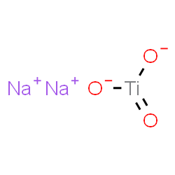 ChemSpider 2D Image | sodium titanate | Na2O3Ti