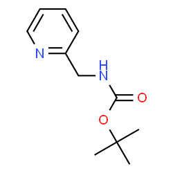ChemSpider 2D Image | N-Boc-2-aminomethylpyridine | C11H16N2O2