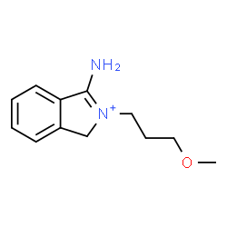 ChemSpider 2D Image | 2-(3-Methoxypropyl)isoindolin-1-iminium | C12H17N2O