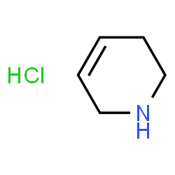 ChemSpider 2D Image | 1,2,3,6-Tetrahydropyridine hydrochloride | C5H10ClN