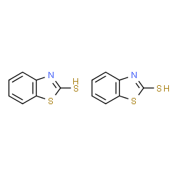 ChemSpider 2D Image | 1,3-benzothiazole-2-thiol | C14H10N2S4