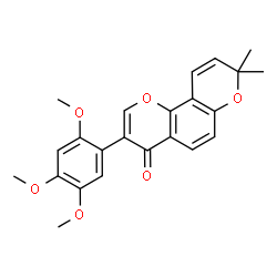 ChemSpider 2D Image | Barbigerone | C23H22O6