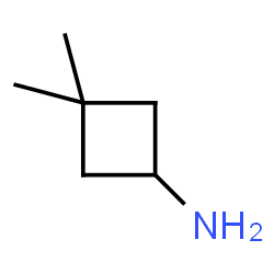 ChemSpider 2D Image | 3,3-Dimethylcyclobutanamine | C6H13N