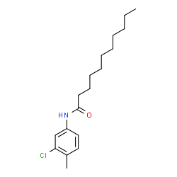 ChemSpider 2D Image | N-(3-Chloro-4-methylphenyl)undecanamide | C18H28ClNO