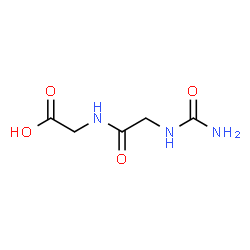 ChemSpider 2D Image | N-Carbamoylglycylglycine | C5H9N3O4
