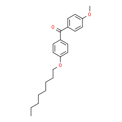 ChemSpider 2D Image | (4-Methoxyphenyl)[4-(octyloxy)phenyl]methanone | C22H28O3