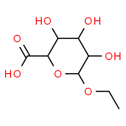 ChemSpider 2D Image | Ethyl hexopyranosiduronic acid | C8H14O7