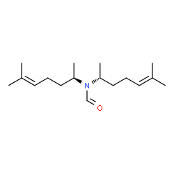 ChemSpider 2D Image | N,N-Bis[(2R)-6-methyl-5-hepten-2-yl]formamide | C17H31NO