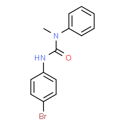 ChemSpider 2D Image | 3-(4-Bromophenyl)-1-methyl-1-phenylurea | C14H13BrN2O