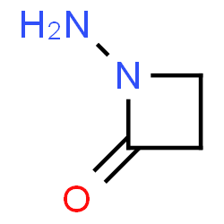 ChemSpider 2D Image | 1-Amino-2-azetidinone | C3H6N2O