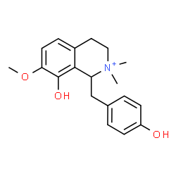 ChemSpider 2D Image | (-)-Oblongine | C19H24NO3