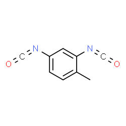 ChemSpider 2D Image | Toluene diisocyanate | C9H6N2O2