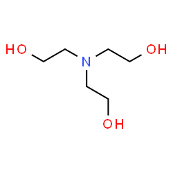 ChemSpider 2D Image | Triethanolamine | C6H15NO3