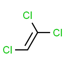 ChemSpider 2D Image | trichloroethylene | C2HCl3