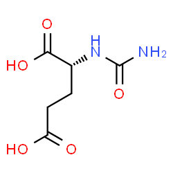 ChemSpider 2D Image | N-Carbamoyl-D-glutamic acid | C6H10N2O5