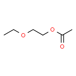 ChemSpider 2D Image | 2-Ethoxyethyl acetate | C6H12O3