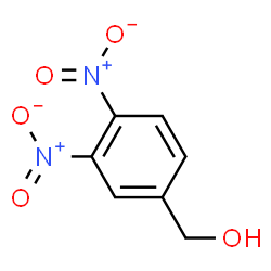 ChemSpider 2D Image | 3,4-DINITROBENZENEMETHANOL | C7H6N2O5