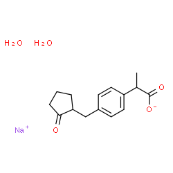 ChemSpider 2D Image | Loxoprofen Sodium | C15H21NaO5