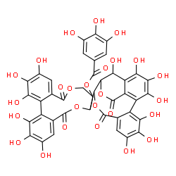 ChemSpider 2D Image | casuarinin | C41H28O26