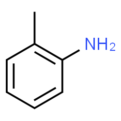 ChemSpider 2D Image | o-Toluidine | C7H9N