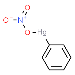 ChemSpider 2D Image | (Nitrato-ÎºO)phenylmercury | C6H5HgNO3
