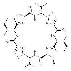ChemSpider 2D Image | Patellamide A | C35H50N8O6S2