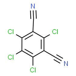 ChemSpider 2D Image | Chlorothalonil | C8Cl4N2