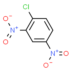 ChemSpider 2D Image | 2,4-Dinitrochlorobenzene | C6H3ClN2O4