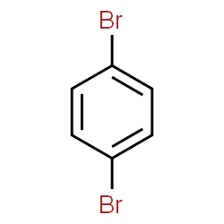 ChemSpider 2D Image | 1,4-Dibromobenzene | C6H4Br2