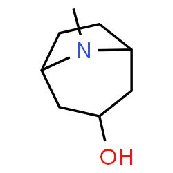 ChemSpider 2D Image | 3-Tropanol | C8H15NO