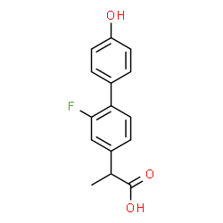 ChemSpider 2D Image | 4'-HYDROXY FLURBIPROFEN | C15H13FO3