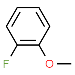 ChemSpider 2D Image | 2-Fluoroanisole | C7H7FO