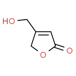 ChemSpider 2D Image | 4-(Hydroxymethyl)-2(5H)-furanone | C5H6O3