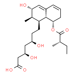 ChemSpider 2D Image | 3'?-isopravastatin | C23H36O7