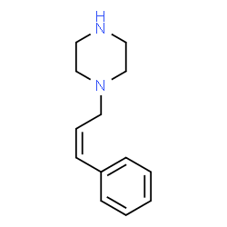 ChemSpider 2D Image | 1-[(2Z)-3-Phenyl-2-propen-1-yl]piperazine | C13H18N2