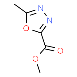 ChemSpider 2D Image | Methyl 5-methyl-1,3,4-oxadiazole-2-carboxylate | C5H6N2O3