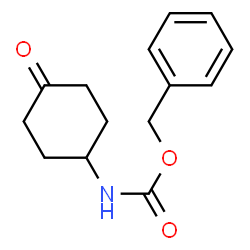 ChemSpider 2D Image | N-Cbz-4-aminocyclohexanone | C14H17NO3