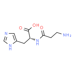 ChemSpider 2D Image | D-CARNOSINE | C9H14N4O3